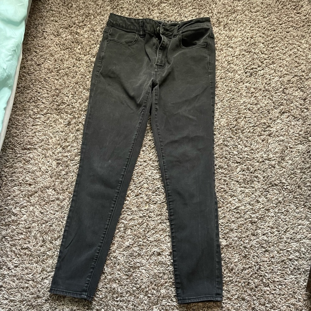 American Eagle Hi Rise Jegging 8 Short